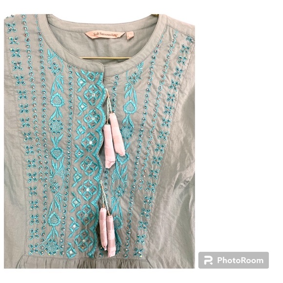 Soft Surroundings Picturesque Blouse - Picture 3 of 4